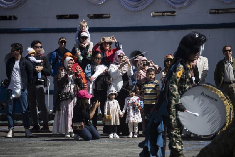 Open Ship KRI Bima Suci di Sydney