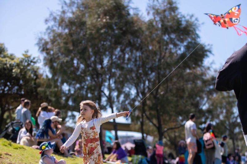 Warga sambut gembira Festival layangan di Pantai Bondi Australia
