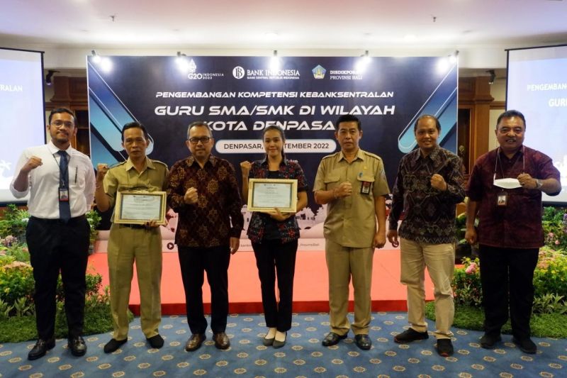 BI Bali dan Disdikpora kolaborasi tingkatkan kompetensi guru SMA/SMK