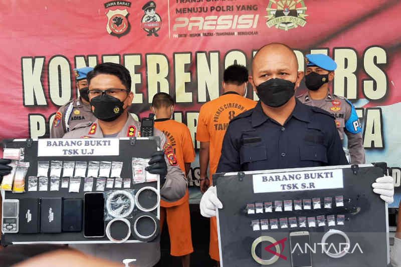 Peredaran narkotika dikendalikan dari lapas diungkap Polres Cirebon