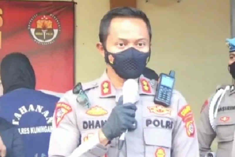 Polres Kuningan tangkap Kades lakukan pengoplosan gas subsidi