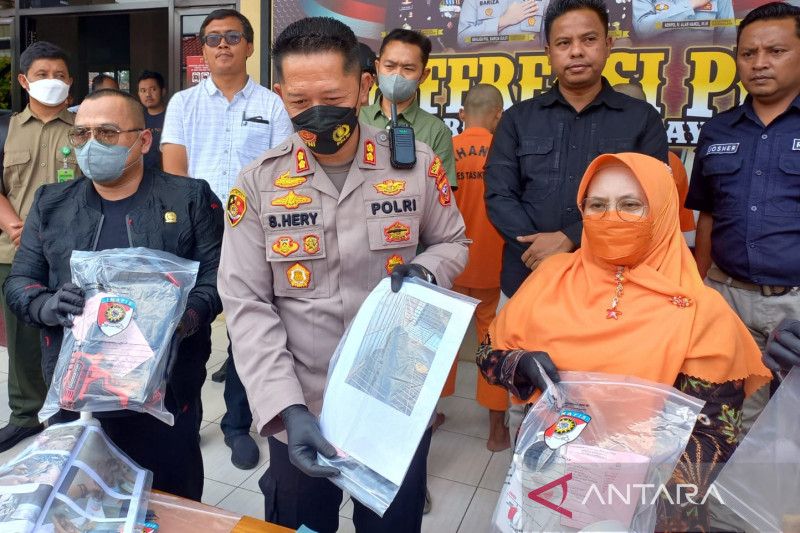 Dua pemuda  penganiaya monyet ditangkap Polres Tasikmalaya