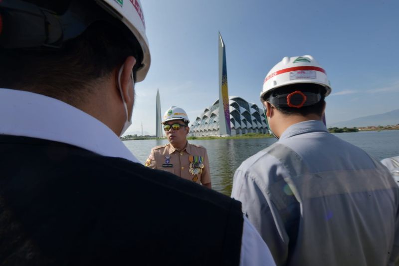 Ridwan Kamil targetkan Masjid Al Jabbar di Bandung bisa dipakai salat pada Desember