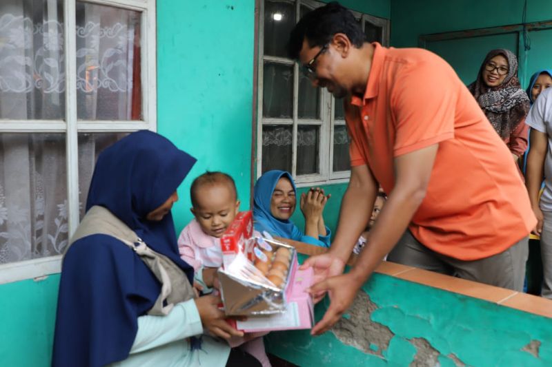 Wakil Bupati Garut pastikan pemberian gizi tambahan balita tepat sasaran