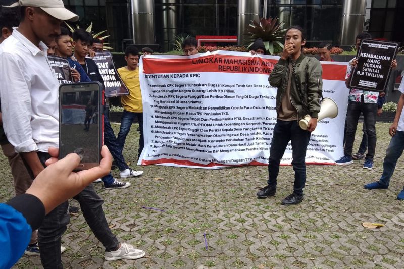 Lingkar Mahasiswa desak KPK selidiki mafia tanah di Bekasi