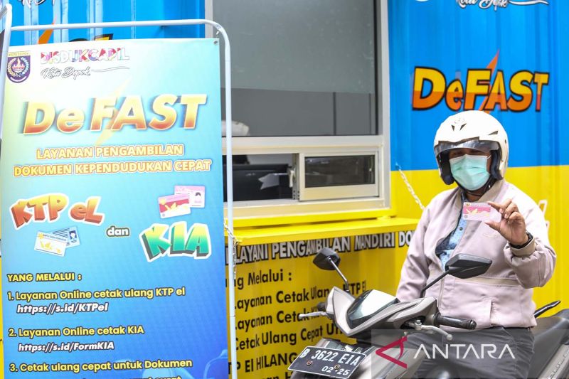 Enaknya Mengurus Dokumen Kependudukan Lewat Lantatur De Fast Antara News