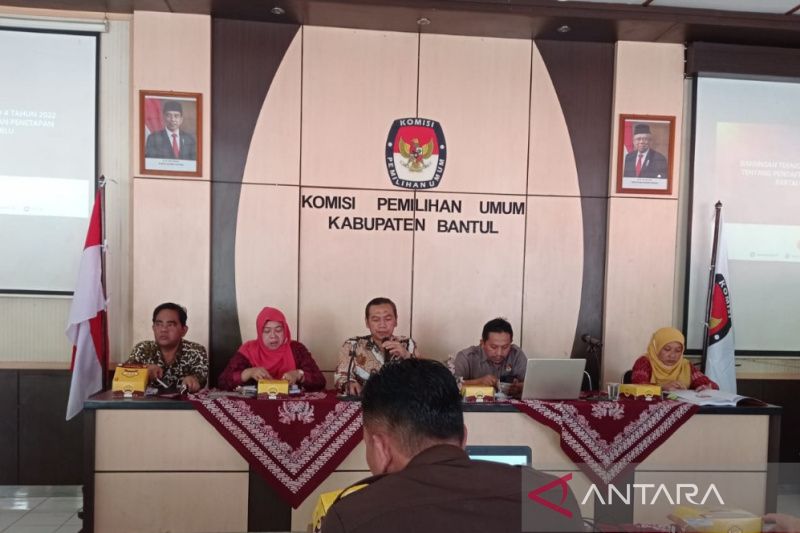 KPU Bantul : Partisipasi pemilih capai 80 persen pada Pemilu 2024 - ANTARA Jogja