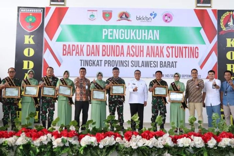 Hari Kesaktian Pancasila, 110 prajurit TNI Korem Mamuju naik pangkat