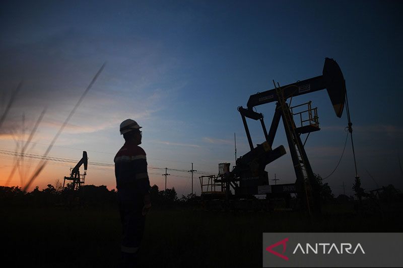 Rata-rata harga minyak mentah Indonesia turun menjadi US,07 di bulan September