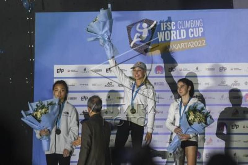 Final Lead Putri Kejuaraan Dunia Panjat Tebing Seri Jakarta