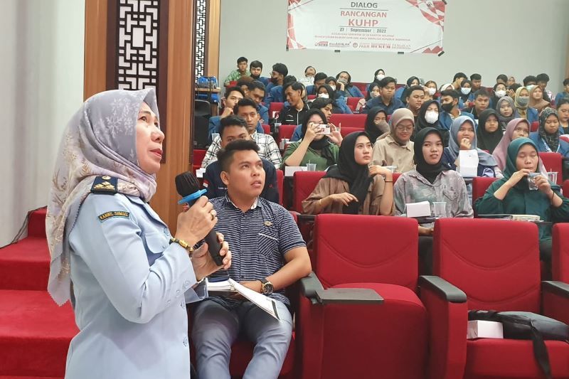 Kemenkumham Sumsel menggelar Dialog RUU KUHP di lima PT Palembang