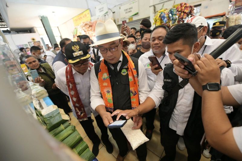 Ridwan Kamil puji digitalisasi Pasar Tradisional Sukatani Depok
