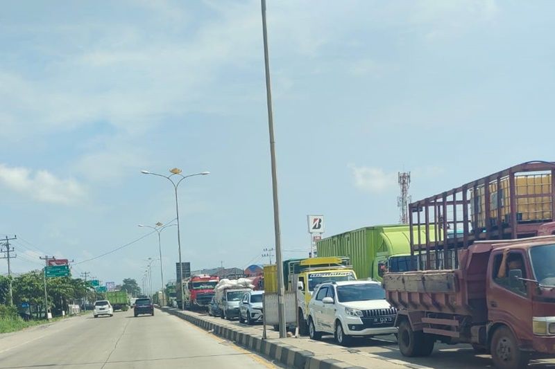 Kemacetan Jalinsum Bandarlampung
