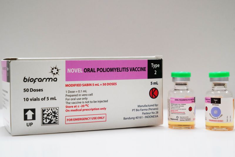 Bio Farma mengekspor vaksin polio ke Afrika, Eropa, dan Timur Tengah