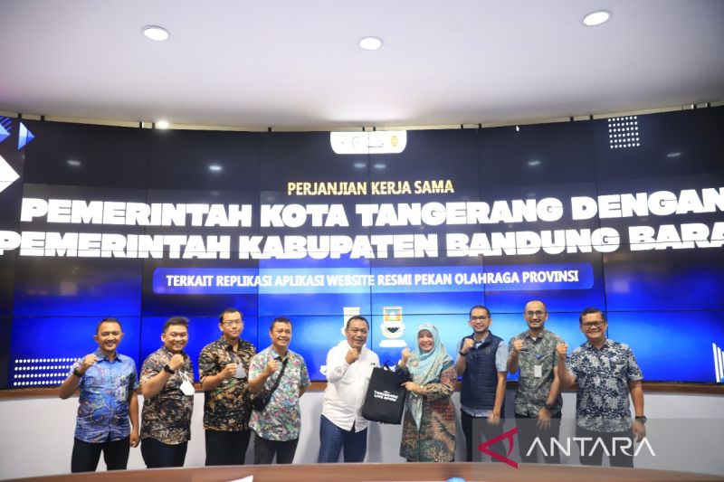 Pemerintah Kabupaten Bandung Barat replikasi website Porprov Banten