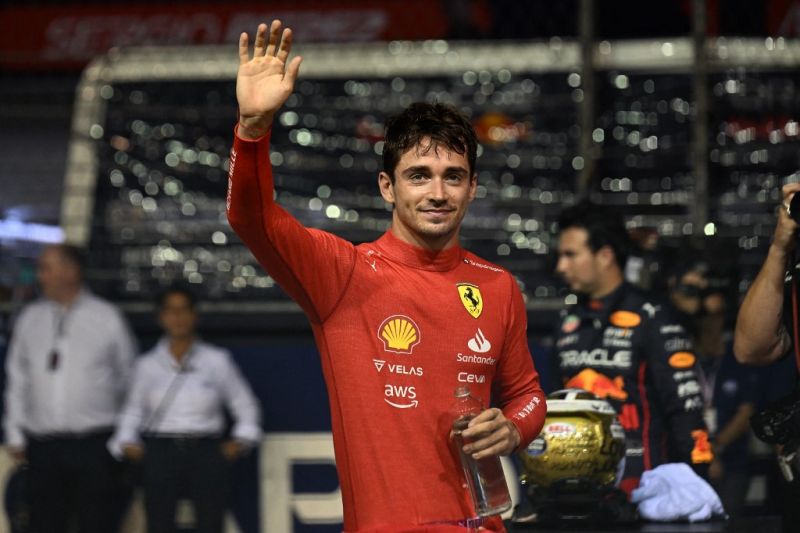 Leclerc kalahkan Perez dan Hamilton untuk pole position GP Singapura