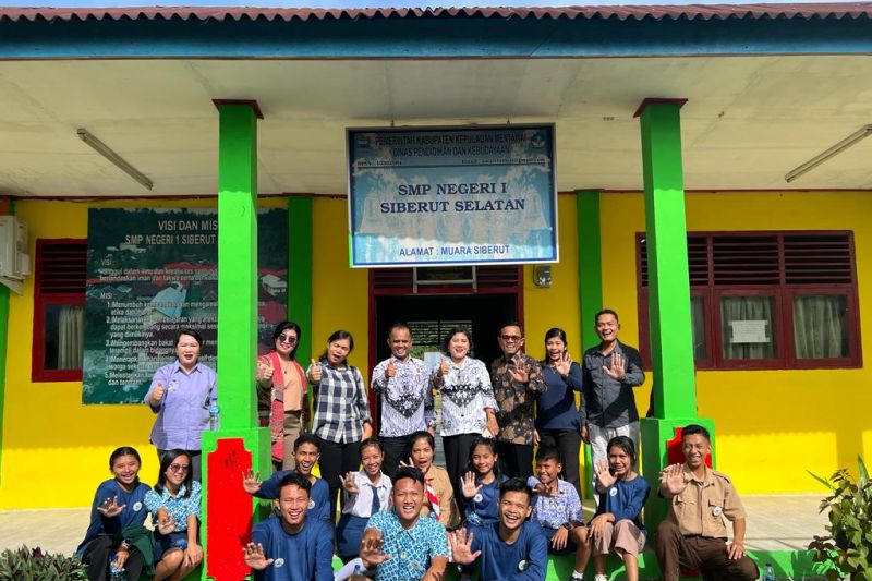 Forum Anak Kecamatan Siberut Selatan edukasi pelajar pencegahan pelecehan seksual