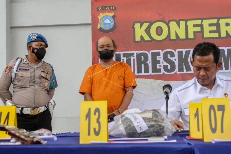 Polisi Tangkap Tersangka Perakit Bom Pipa