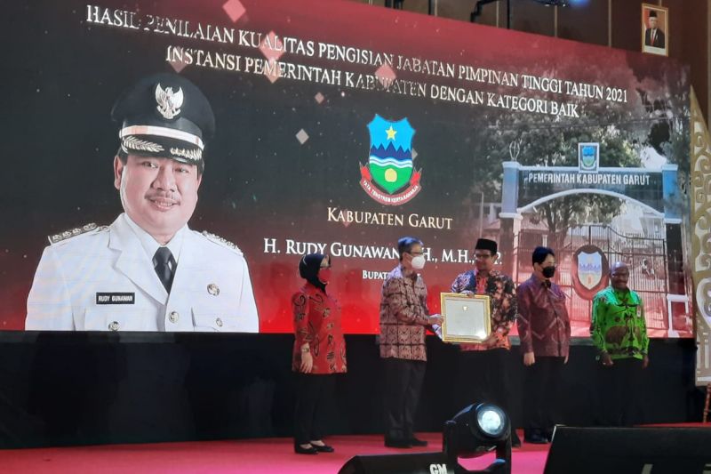 Garut meraih Anugerah Kualitas Jabatan Pimpinan Tinggi dari KASN