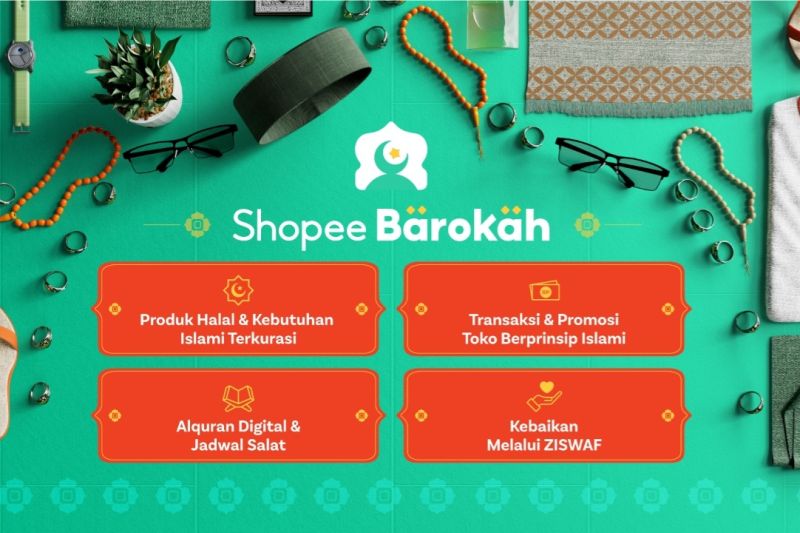 Sempurnakan gaya hidup halal, ini fitur baru Shopee Barokah