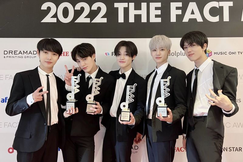 NCT Dream, BTS dan para pemenang The Fact Music Awards 2022