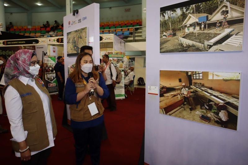 BNPB educates people through 'Exhibition on Disaster' - Vimarsana News