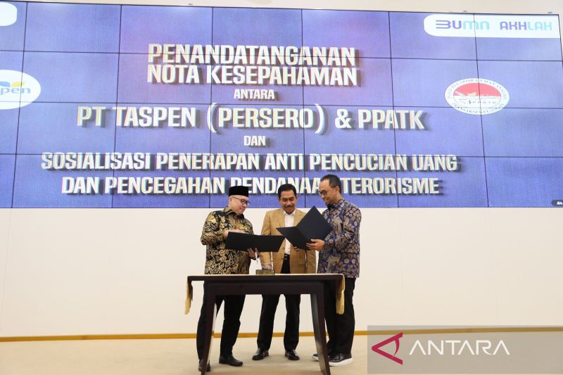 Taspen Dan Ppatk Kerja Sama Cegah Pencucian Uang Dan Terorisme Antara