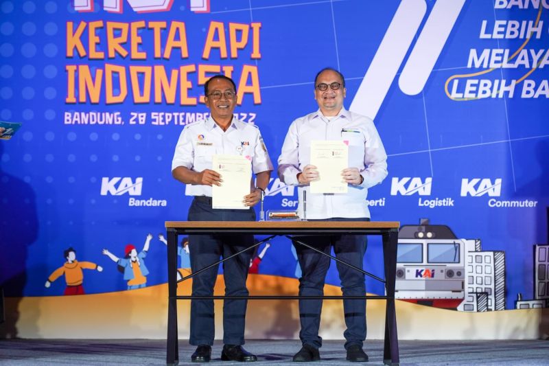 KAI dan GMF kerja sama perawatan sarana perkeretaapian