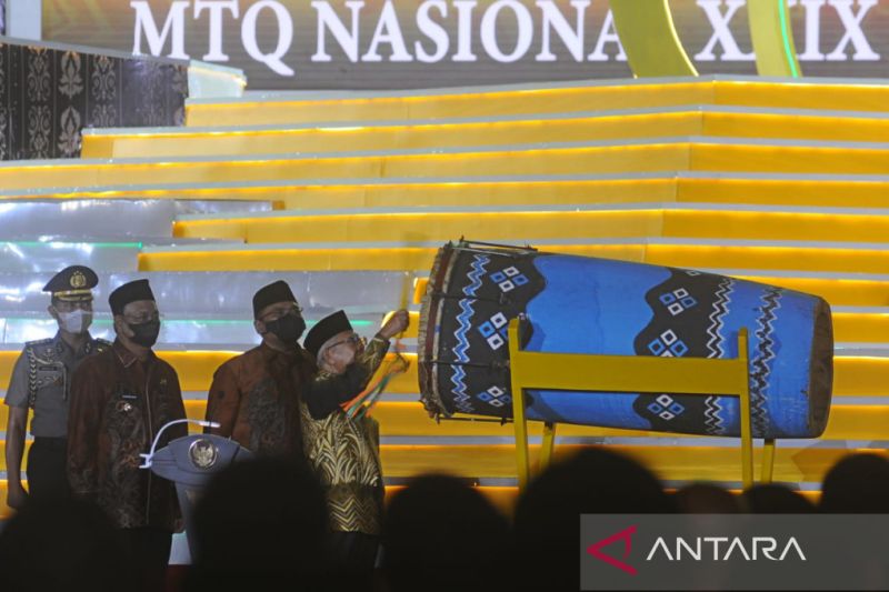 Wapres Buka MTQ Nasional Ke-29 Di Kiram Park Kalsel - ANTARA News