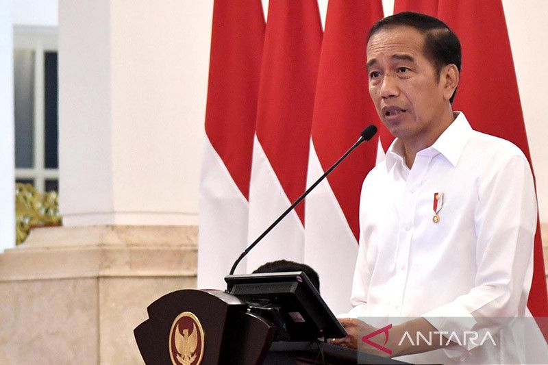 Presiden Jokowi: Industri ritel turun bukan hanya karena pandemi