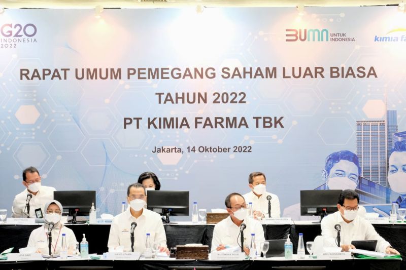 RUPSLB Kimia Farma tunjuk mantan Dirut BPJS Kesehatan jadi komut