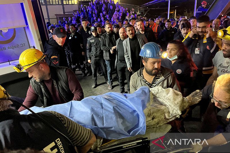Korban tewas ledakan tambang di Turki naik jadi 22 orang