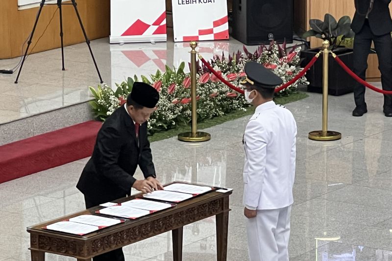 Heru Budi Hartono dilantik jadi penjabat Gubernur DKI Jakarta