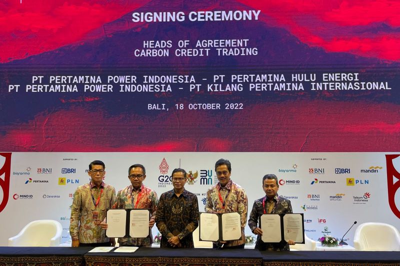 Pertamina inisiasi perdagangan karbon