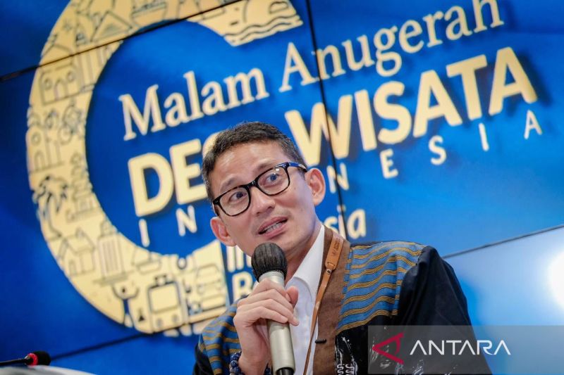 Malam puncak Anugerah Desa Wisata 2022 pada 30 Oktober