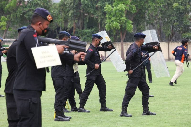 Tragedi Kanjuruhan, 3 tersangka dari kepolisian jalani rekonstruksi