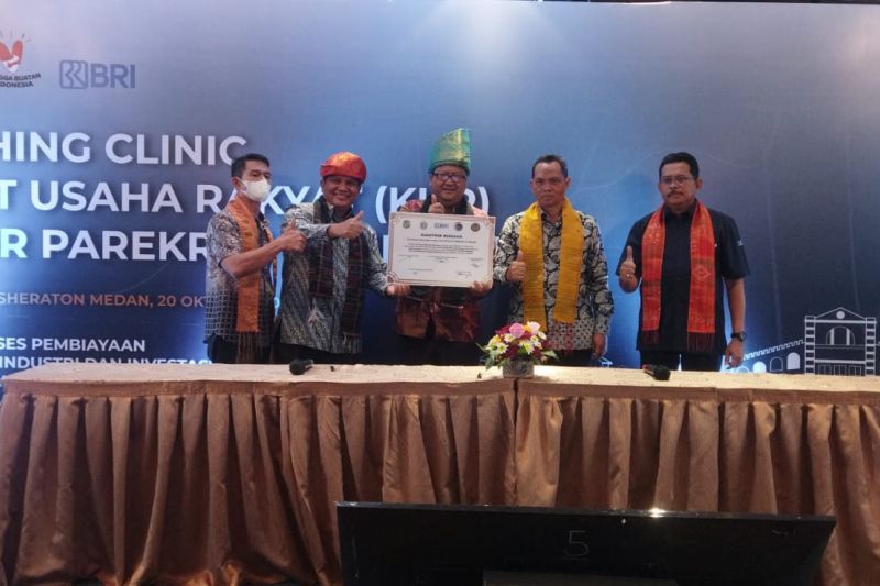 Kemenparekraf dan BRI di Medan salurkan KUR lebih dari Rp2 milyar