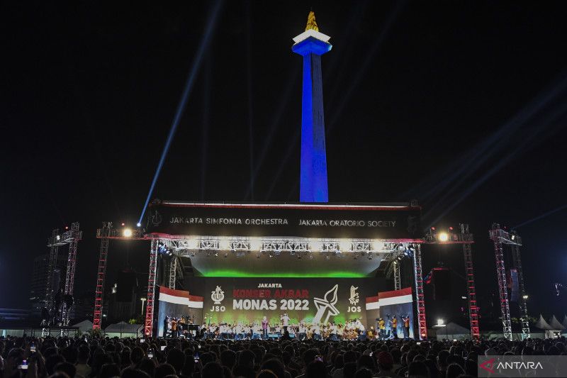 Konser Musik Klasik Di Monas Jakarta Antara News 