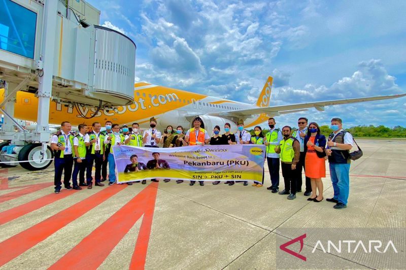 Bandara SSK II Pekanbaru Buka Layanan Penerbangan Ke Singapura - ANTARA ...