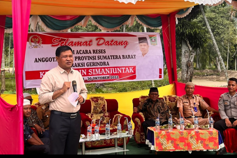 Legislator serap aspirasi warga Pasaman fokus perbaikan pertanian
