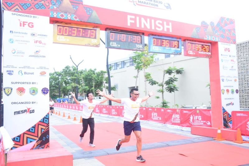 1.200 peserta ikuti IFG Labuan Bajo Marathon 2022
