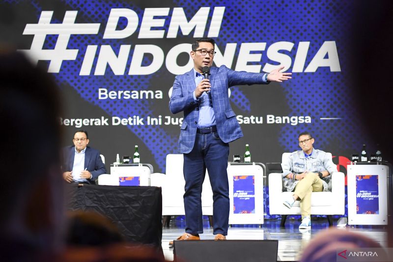 Survei Indikator sebut Ridwan Kamil tertinggi sebagai cawapres