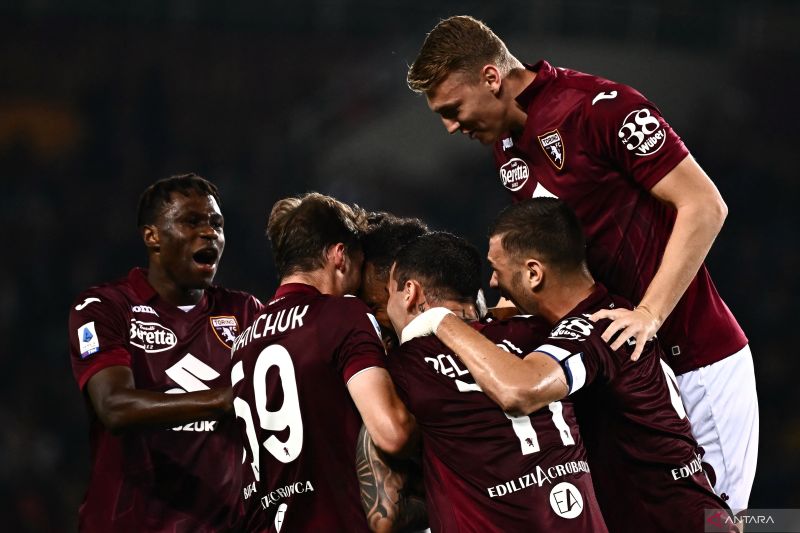 Torino perpanjang catatan positif dengan kemenangan di markas Lecce