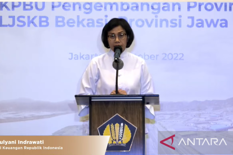 Sri Mulyani harap skema KPBU AP efektif selesaikan proyek BPLJSKB Bekasi