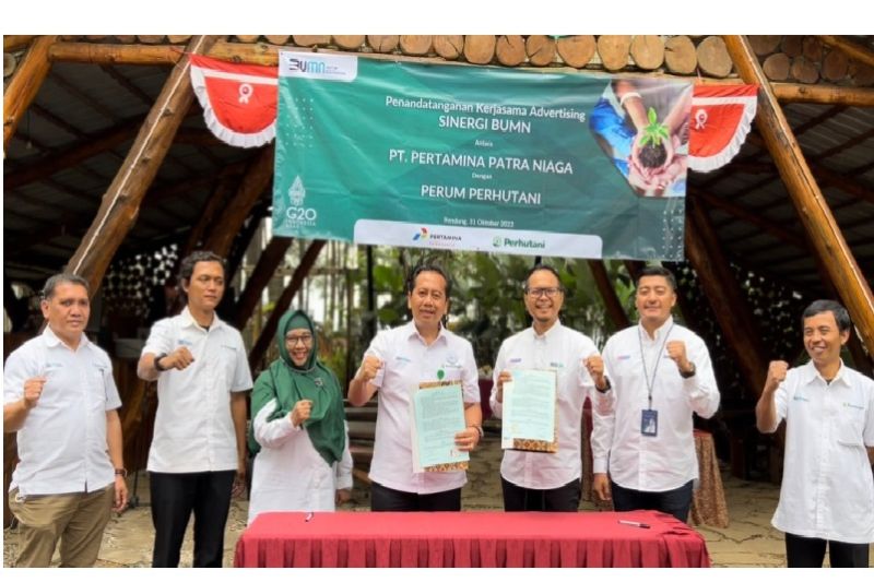 Wujudkan Kolaborasi BUMN, KBM Ekowisata Perhutani kerja sama promosi dengan Pertamina