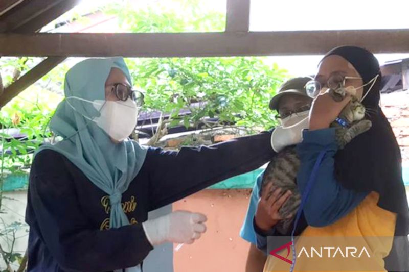 Pemkot Jakpus gelar vaksin rabies di Kelurahan Serdang