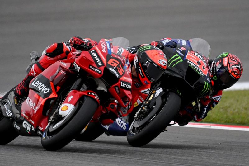 Bagnaia Lanjutkan Trend Positif di MotoGP Portugal, Marquez Out