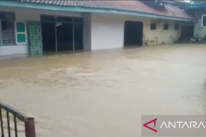 Banjir yang melanda Sukabumi sudah surut