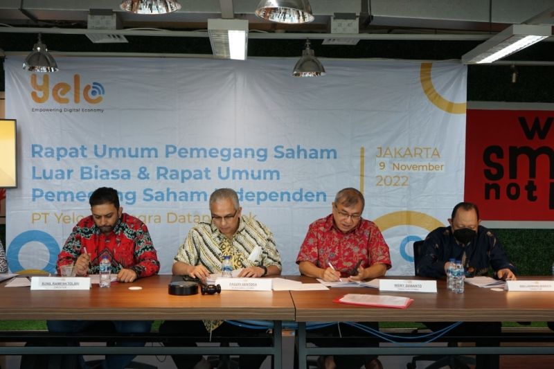 RUPS Setujui YELO Rights Issue 15,3 Miliar Saham - ANTARA News