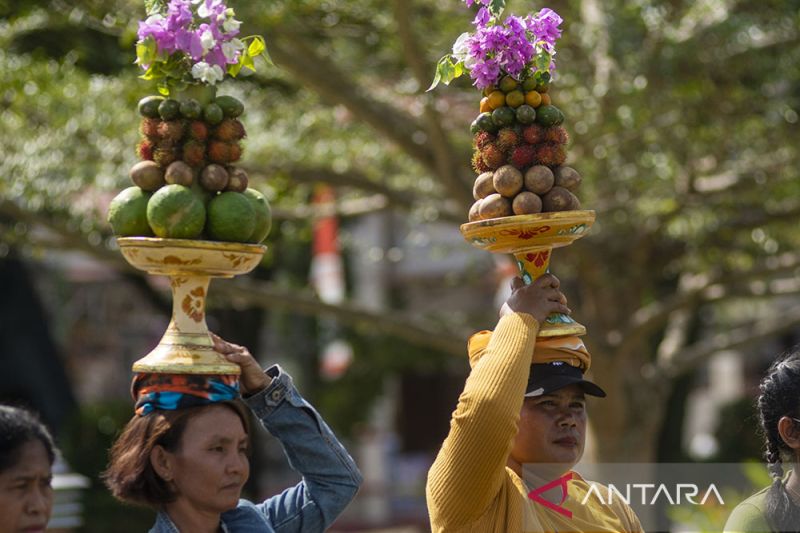 Karnaval Hasil Bumi di Festival Mosintuwu Poso
